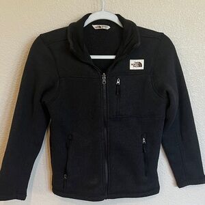 The North Face Boys' Black Fleece Jacket